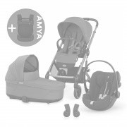 Balios 3in1 +AMYA - Chocolate Brown/Moon Black